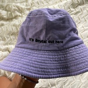 Olivia rodrigo it’s brutal out here bucket hat